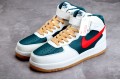 Nike Air Force 1 Mid Green Red --AQ3778-992 Casual Shoes Unisex