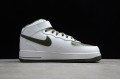 Nike Air Force 1 Mid Green White --554724-088 Casual Shoes Unisex