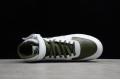 Nike Air Force 1 Mid Green White --554724-088 Casual Shoes Unisex