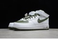 Nike Air Force 1 Mid Green White --554724-088 Casual Shoes Unisex