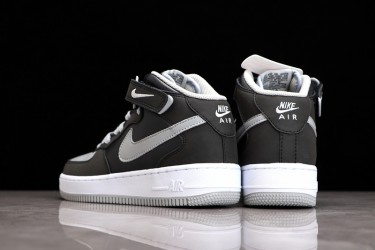 Nike Air Force 1 Mid J-Pack Shadow Core Black --854851-067 Casual Shoes Unisex