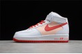 Nike Air Force 1 Mid Orange --CD0884-123 Casual Shoes Unisex