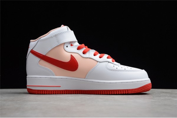 Nike Air Force 1 Mid Orange --CD0884-123 Casual Shoes Unisex