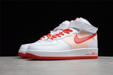 Nike Air Force 1 Mid Orange --CD0884-123 Casual Shoes Unisex