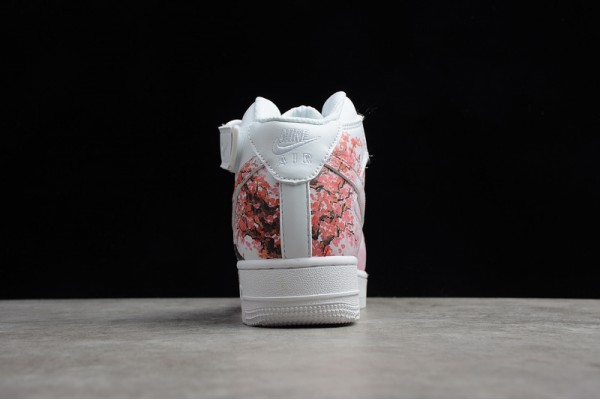 Nike Air Force 1 Mid Pink --AQ8020-601 Casual Shoes Women