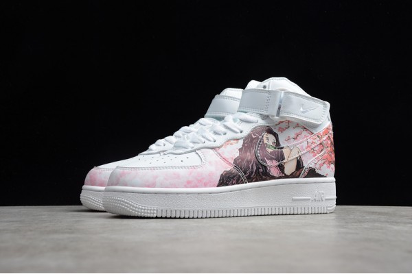 Nike Air Force 1 Mid Pink --AQ8020-601 Casual Shoes Women