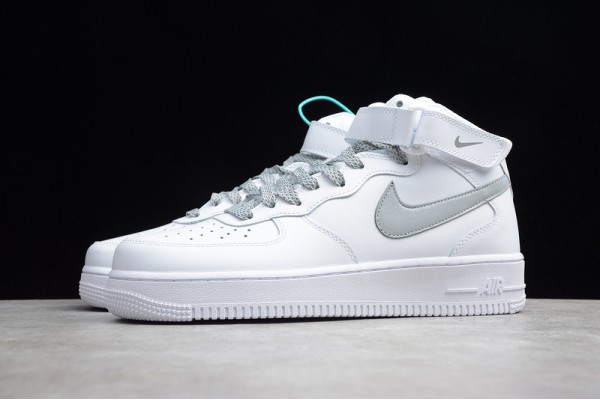 Nike Air Force 1 Mid Static Refective --366731-606 Casual Shoes Unisex