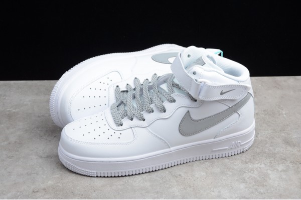 Nike Air Force 1 Mid Static Refective --366731-606 Casual Shoes Unisex