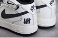 Nike Air Force 1 Mid Undefeated X Black White --CJ6690-100 Casual Shoes Unisex