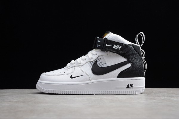 Nike Air Force 1 Mid White --804609-103 Casual Shoes Unisex