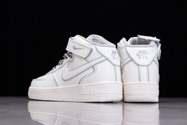 Nike Air Force 1 Mid White --AQ1218-118 Casual Shoes Unisex