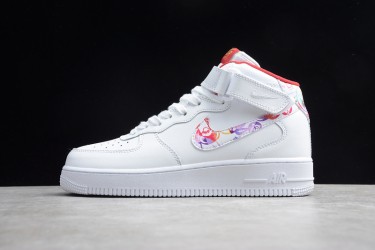 Nike Air Force 1 Mid White --CU2980-191 Casual Shoes Unisex