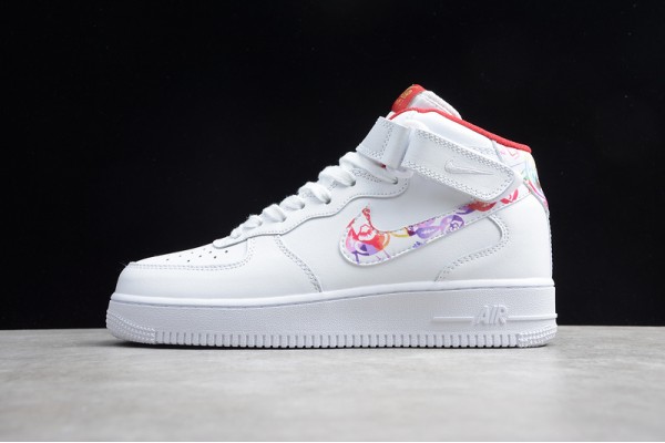 Nike Air Force 1 Mid White --CU2980-191 Casual Shoes Unisex