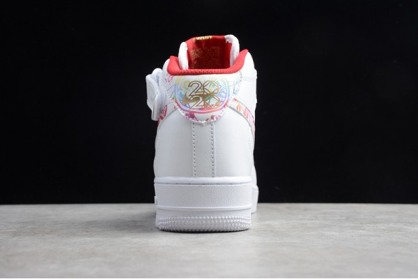 Nike Air Force 1 Mid White --CU2980-191 Casual Shoes Unisex