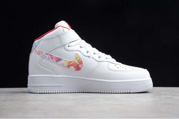 Nike Air Force 1 Mid White --CU2980-191 Casual Shoes Unisex