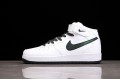 Nike Air Force 1 Mid White Black --366731-808 Casual Shoes Unisex