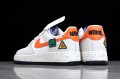 Nike Air Force 1 Low Orange White ——DO4657-081 Casual Shoes Unisex