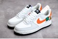 Nike Air Force 1 Low Orange White ——DO4657-081 Casual Shoes Unisex