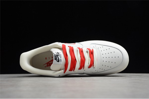 Nike Air Force 1 Low Red White —— CL6326-108 Casual Shoes Unisex