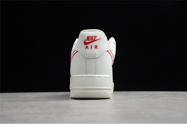 Nike Air Force 1 Low Red White —— CL6326-108 Casual Shoes Unisex