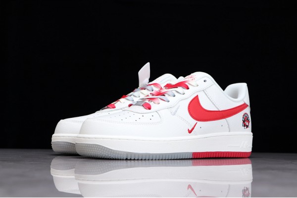 Nike Air Force 1 Low Red Silver —— CH2608-216 Casual Shoes Unisex