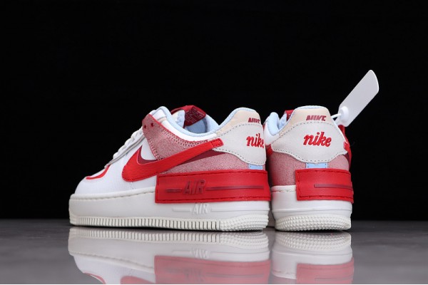 Nike Air Force 1 Low Shadow Cracked Leather —— CI0919-108 Casual Shoes Women