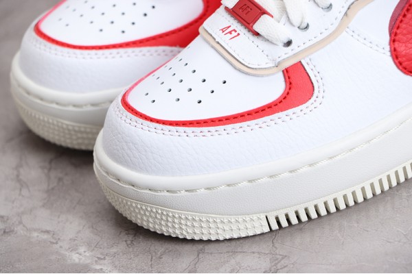 Nike Air Force 1 Low Shadow Cracked Leather —— CI0919-108 Casual Shoes Women