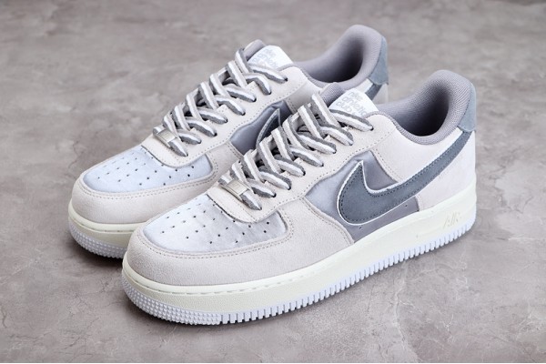 Nike Air Force 1 Low Silver White ——DQ5079-001 Casual Shoes Men