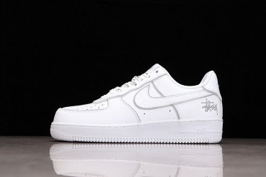 Nike Air Force 1 Low White Silver —— BQ6246-019 Casual Shoes Unisex