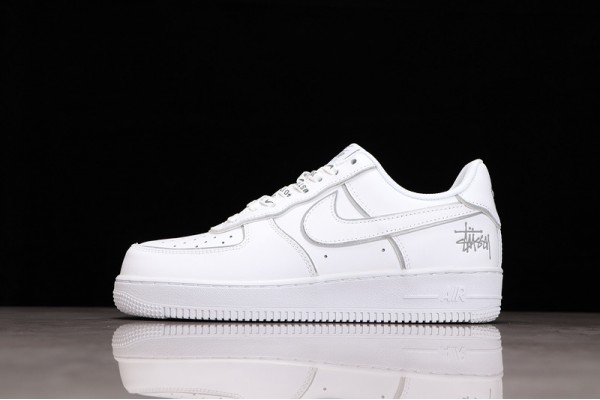 Nike Air Force 1 Low White Silver —— BQ6246-019 Casual Shoes Unisex