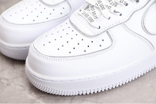 Nike Air Force 1 Low White Silver —— BQ6246-019 Casual Shoes Unisex