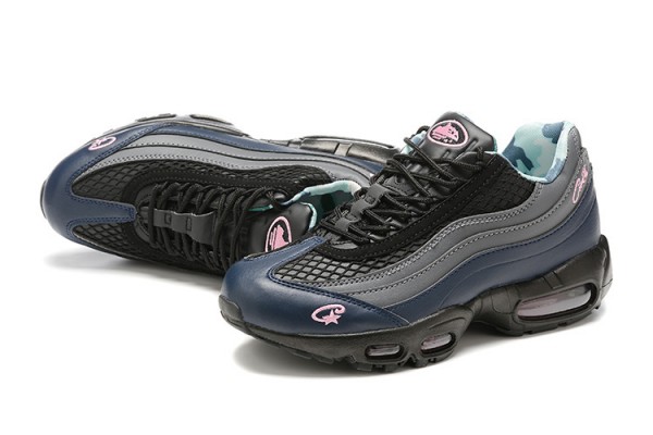 Corteiz x Nike Air Max 95 TT (M) Pink Beam Black Running Shoes FB2709-001