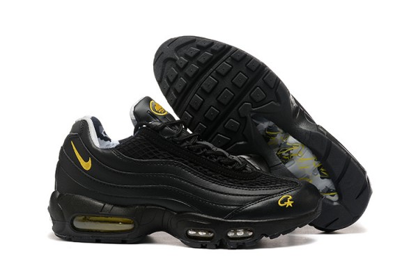 Corteiz x Nike Air Max 95 TT (M) Tour Yellow Black Running Shoes FB2709-003