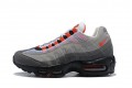 Nike Air Max 95 OG (M) Grey Red Running Shoes AT2865-100