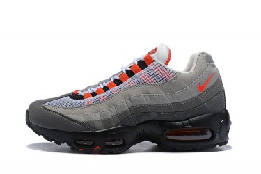 Nike Air Max 95 OG (M) Grey Red Running Shoes AT2865-100