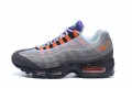 Nike Air Max 95 OG QS (W M) Blacksafety Orangevolt Running Shoes 810374-078