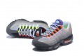 Nike Air Max 95 OG QS (W M) Blacksafety Orangevolt Running Shoes 810374-078