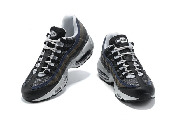 Nike Air Max 95 TT (M) Black Blue Running Shoes DH8075-001