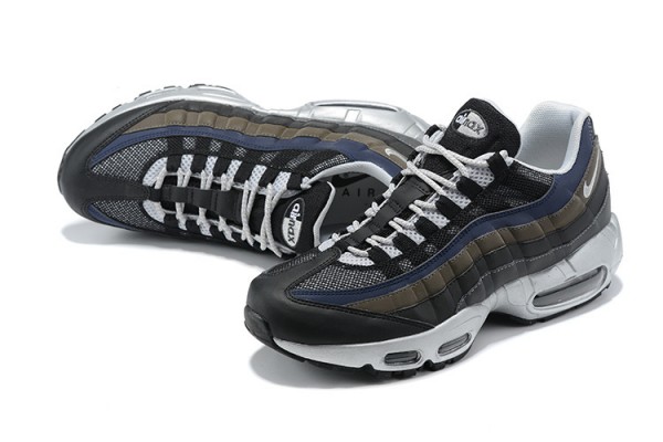 Nike Air Max 95 TT (M) Black Blue Running Shoes DH8075-001