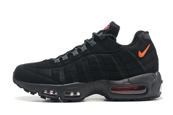 Nike Air Max 95 TT (M) Black Orange Running Shoes DV5672-001