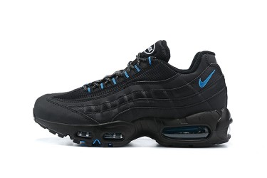 Nike Air Max 95 TT (M) Black and Blue Running Shoes