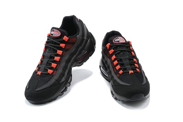 Nike Air Max 95 TT (M) Black and Red Running Shoes