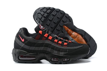 Nike Air Max 95 TT (M) Black and Red Running Shoes