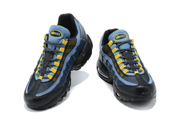 Nike Air Max 95 TT (M) Blue Yellow Running Shoes 