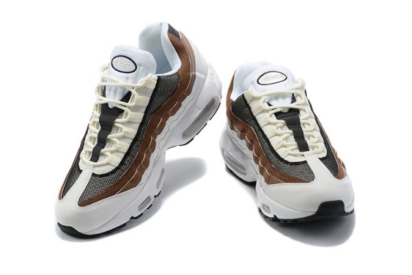 Nike Air Max 95 TT (M) Cashmere Brown White Running Shoes DB0250-100