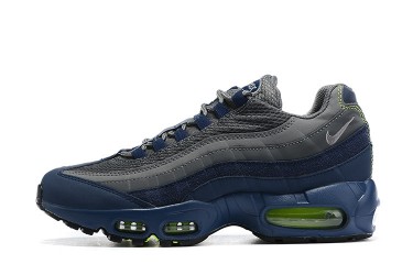 Nike Air Max 95 TT (M) Grey Blue and Black Black Running Shoes DA1504-400 