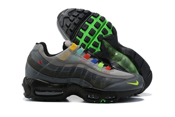 Nike Air Max 95 TT (M) Multi Grey Running Shoes CW6576-001