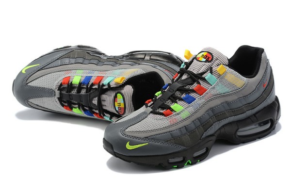 Nike Air Max 95 TT (M) Multi Grey Running Shoes CW6576-001