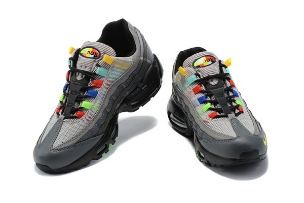 Nike Air Max 95 TT (M) Multi Grey Running Shoes CW6576-001