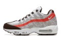 Nike Air Max 95 TT (M) Social FC Grey Red Running Shoes DQ9016-001